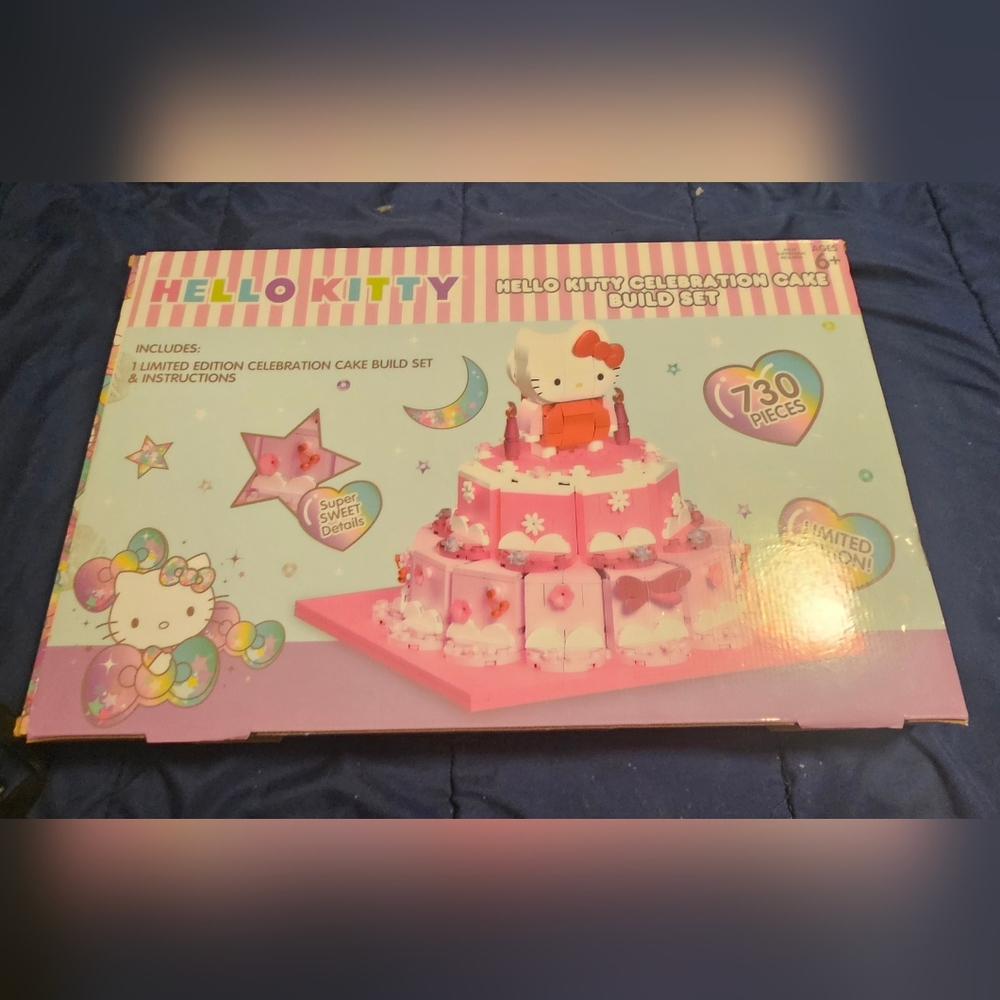 From Sanrio Hello Kitty Celebration Cake Build Set